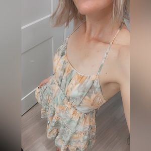 SUMMER DRESS | floral print | strappy